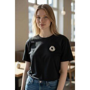 Vintage BSK 1950s Modernist Abstract Knot Pin